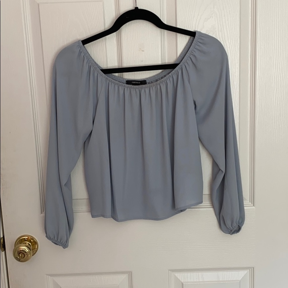 Off the shoulder shirt